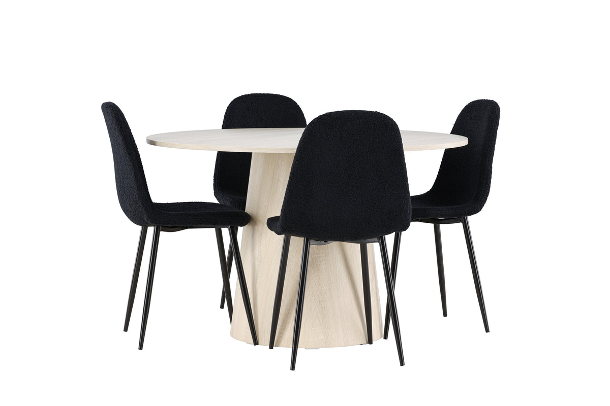 Lanzo Matbord med Polar Stolarna – MDF