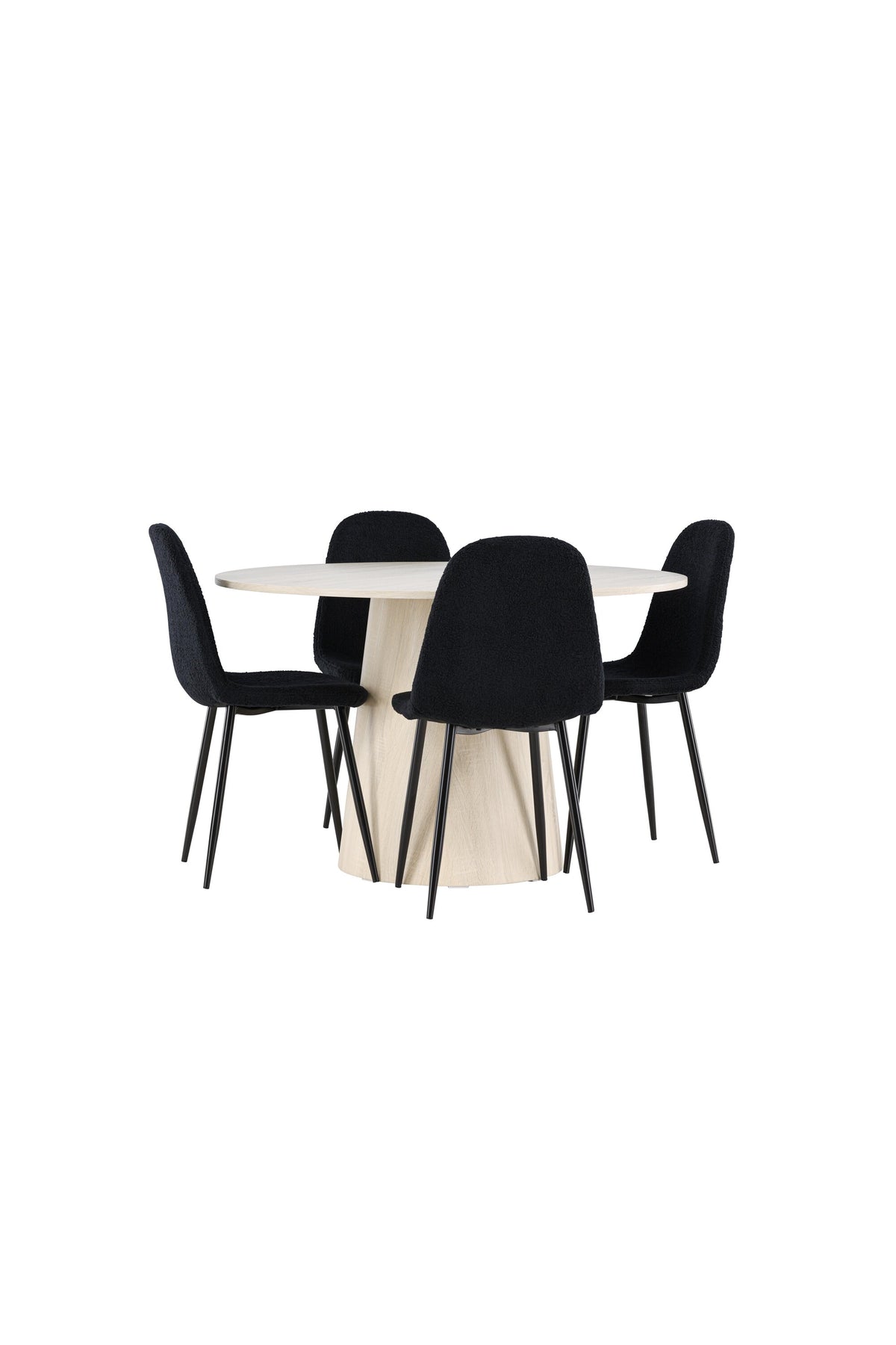 Lanzo Matbord med Polar Stolarna – MDF