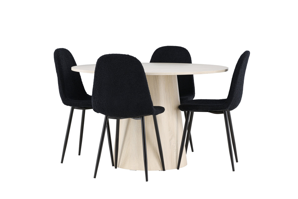 Lanzo Matbord med Polar Stolarna – MDF