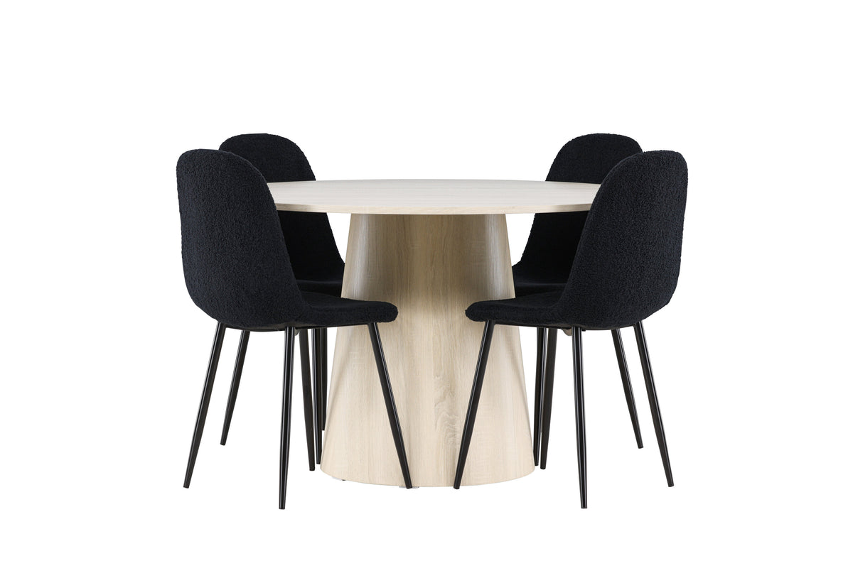 Lanzo Matbord med Polar Stolarna – MDF