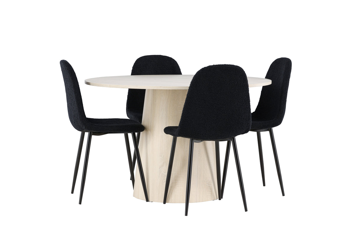Lanzo Matbord med Polar Stolarna – MDF