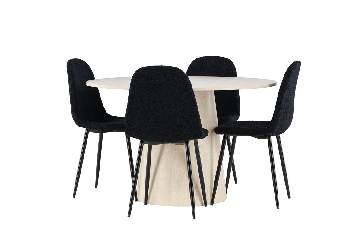 Lanzo Matbord med Polar Stolarna – MDF