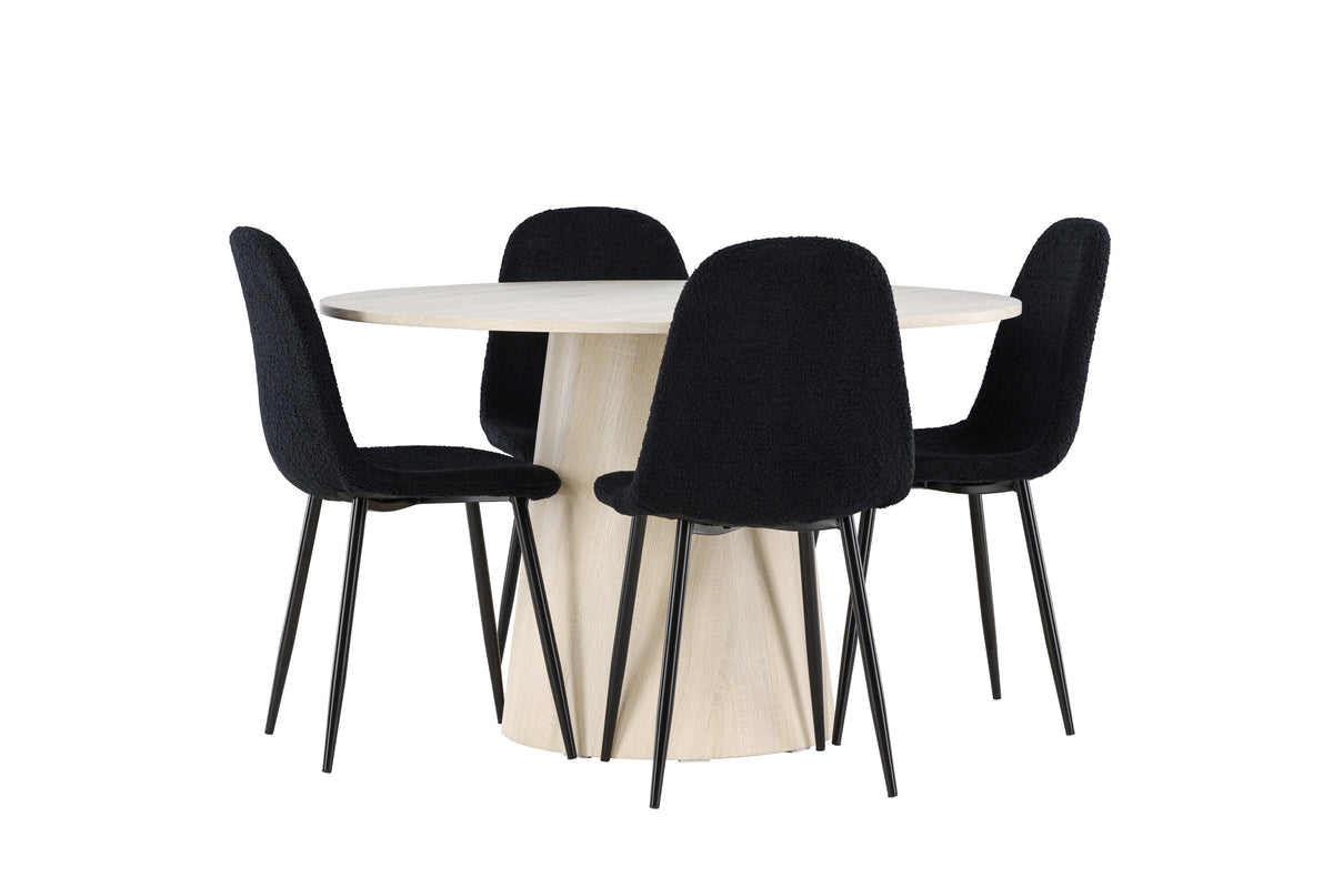 Lanzo Matbord med Polar Stolarna – MDF