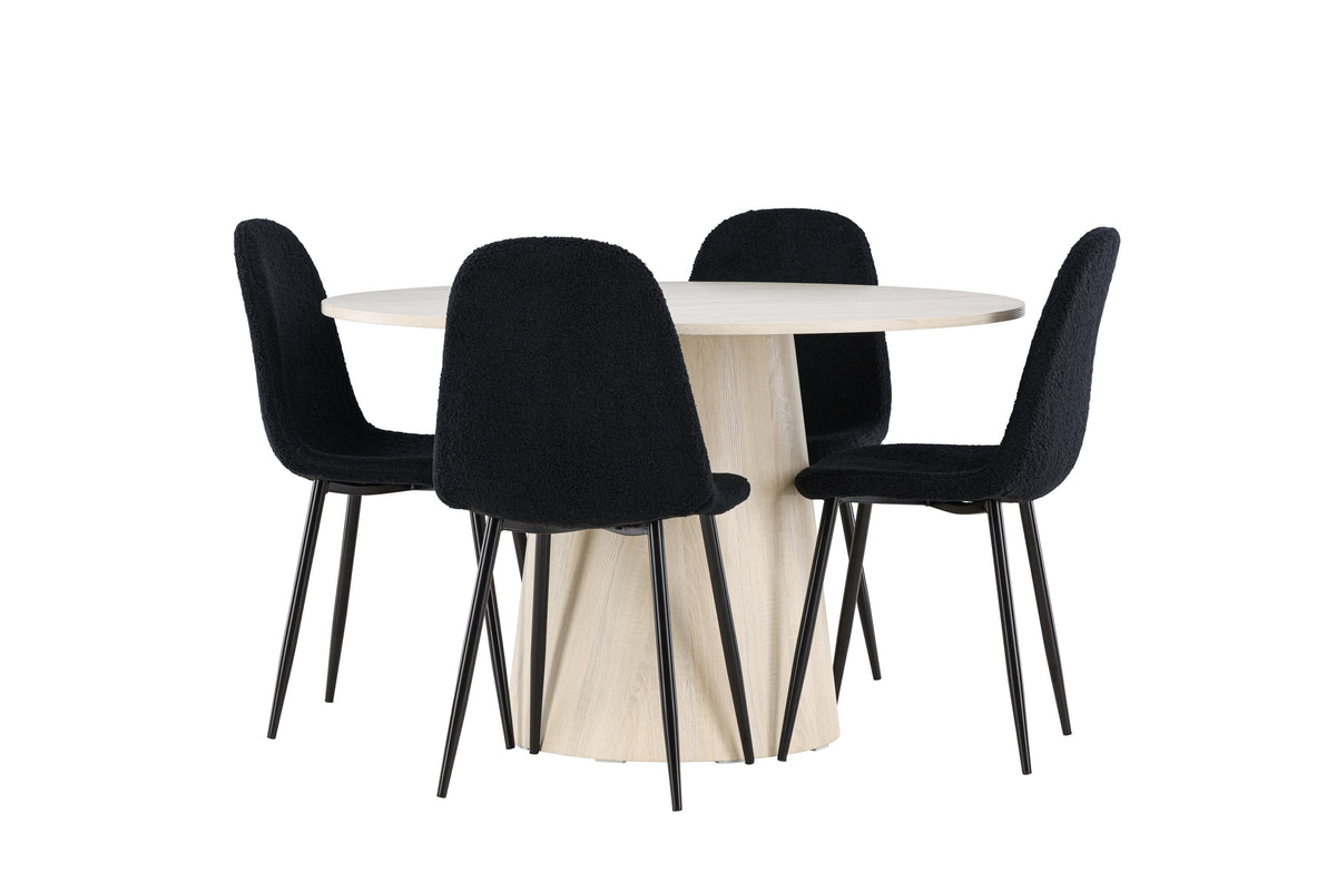 Lanzo Matbord med Polar Stolarna – MDF