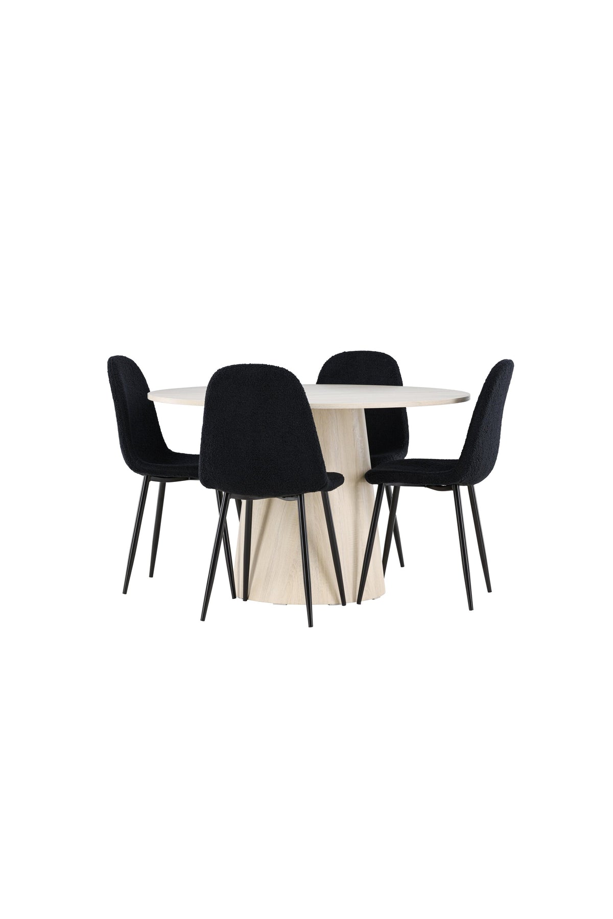 Lanzo Matbord med Polar Stolarna – MDF