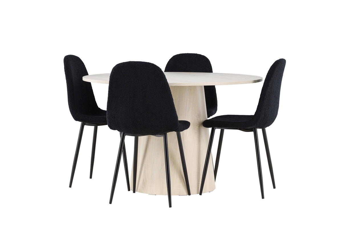 Lanzo Matbord med Polar Stolarna – MDF