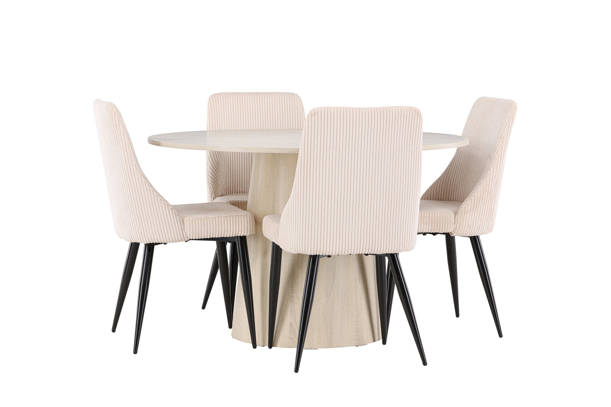 Lanzo Matbord med Leone Stolarna