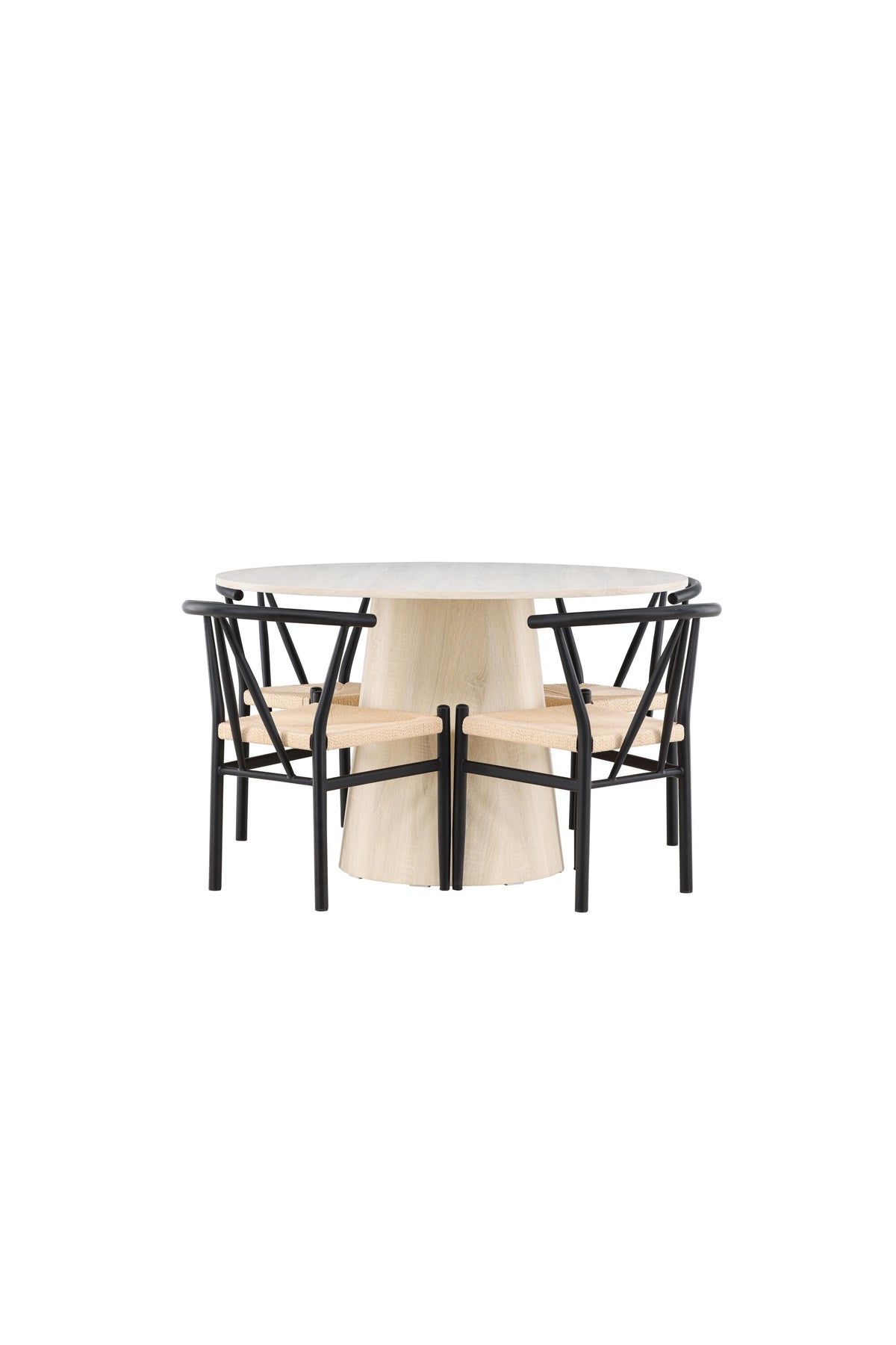Lanzo Matbord med Alfons Stolarna – MDF