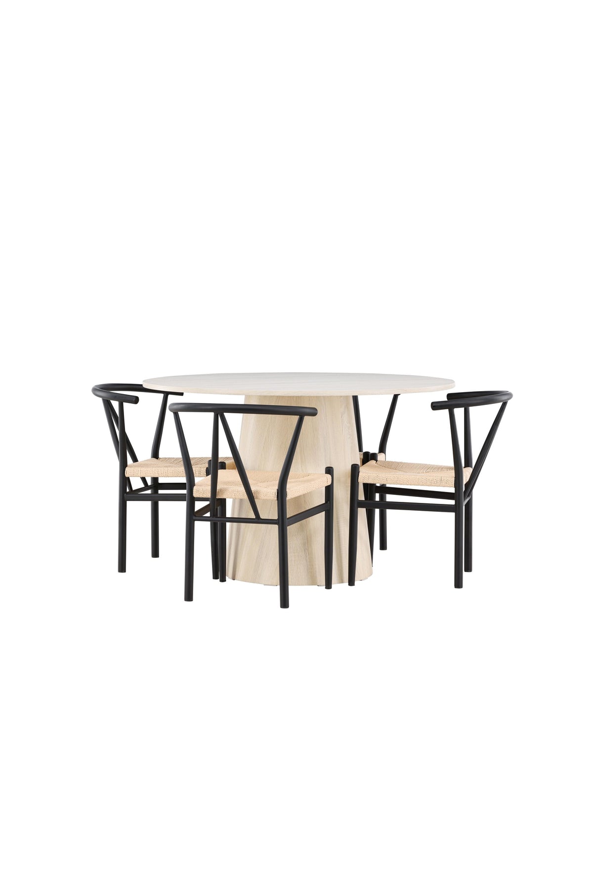 Lanzo Matbord med Alfons Stolarna – MDF