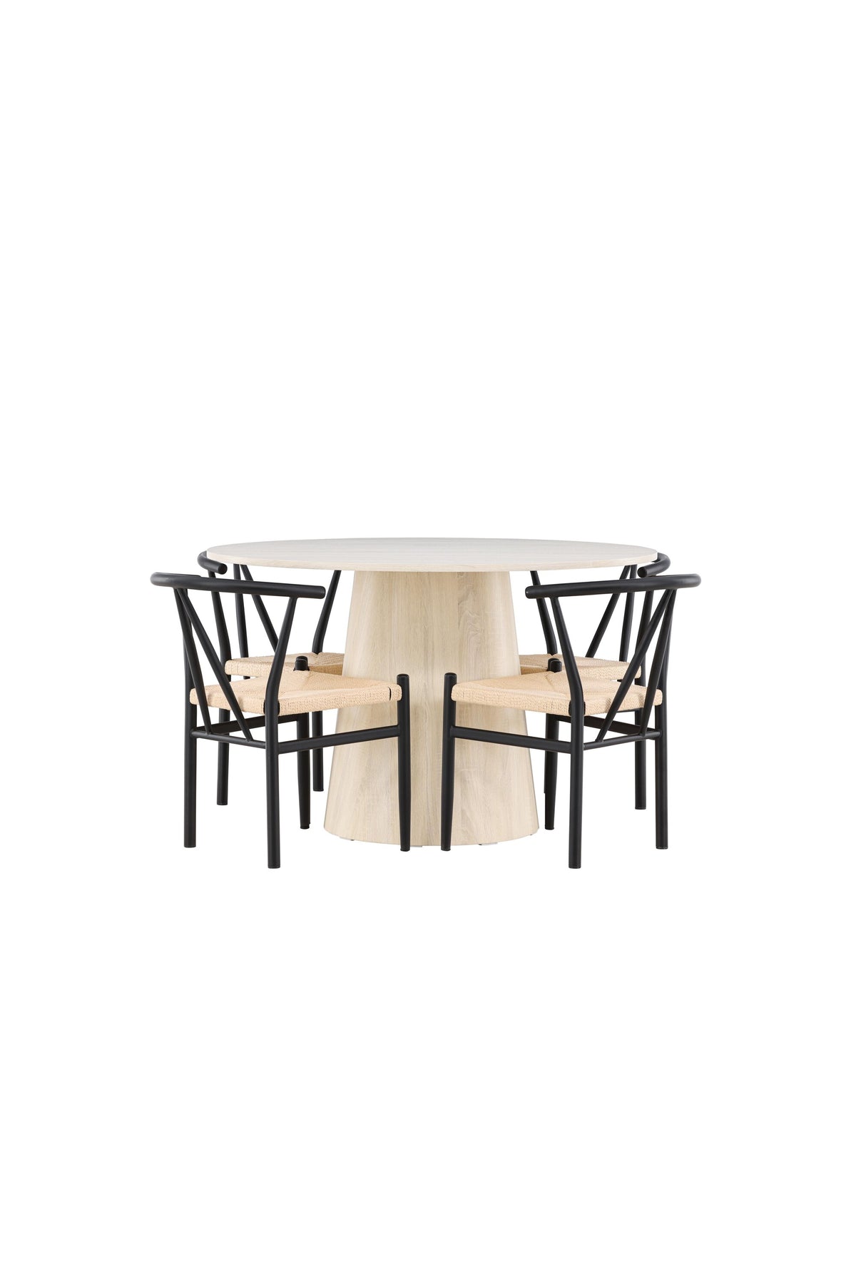 Lanzo Matbord med Alfons Stolarna – MDF