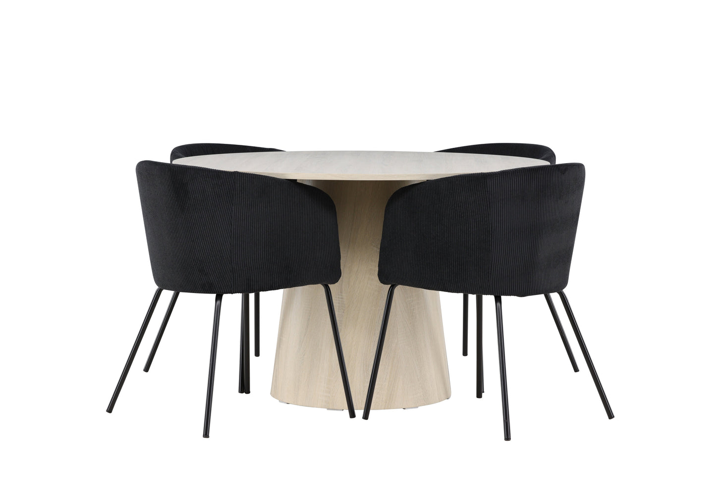 Lanzo Matbord med Berit Stolarna – MDF