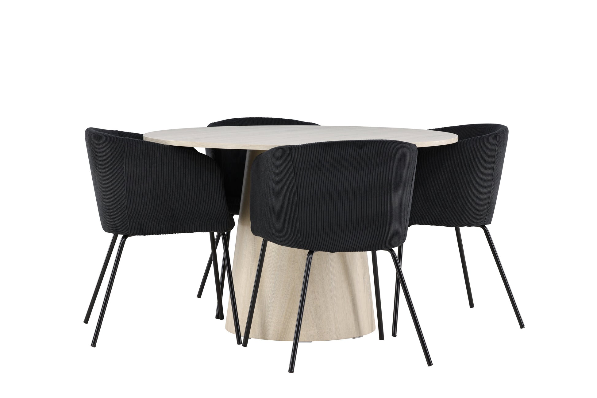 Lanzo Matbord med Berit Stolarna – MDF