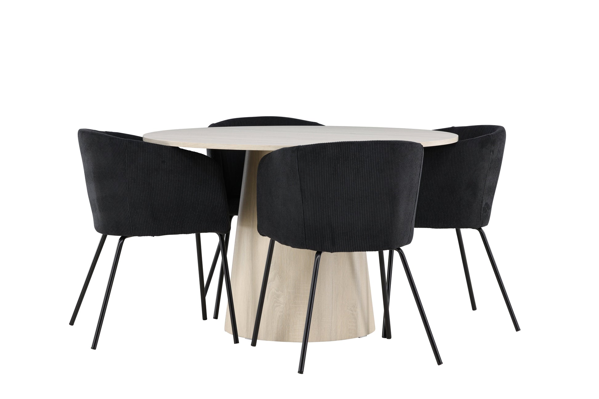 Lanzo Matbord med Berit Stolarna – MDF