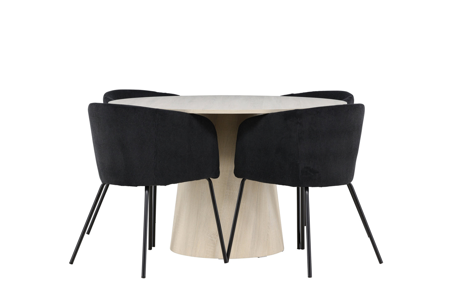 Lanzo Matbord med Berit Stolarna – MDF
