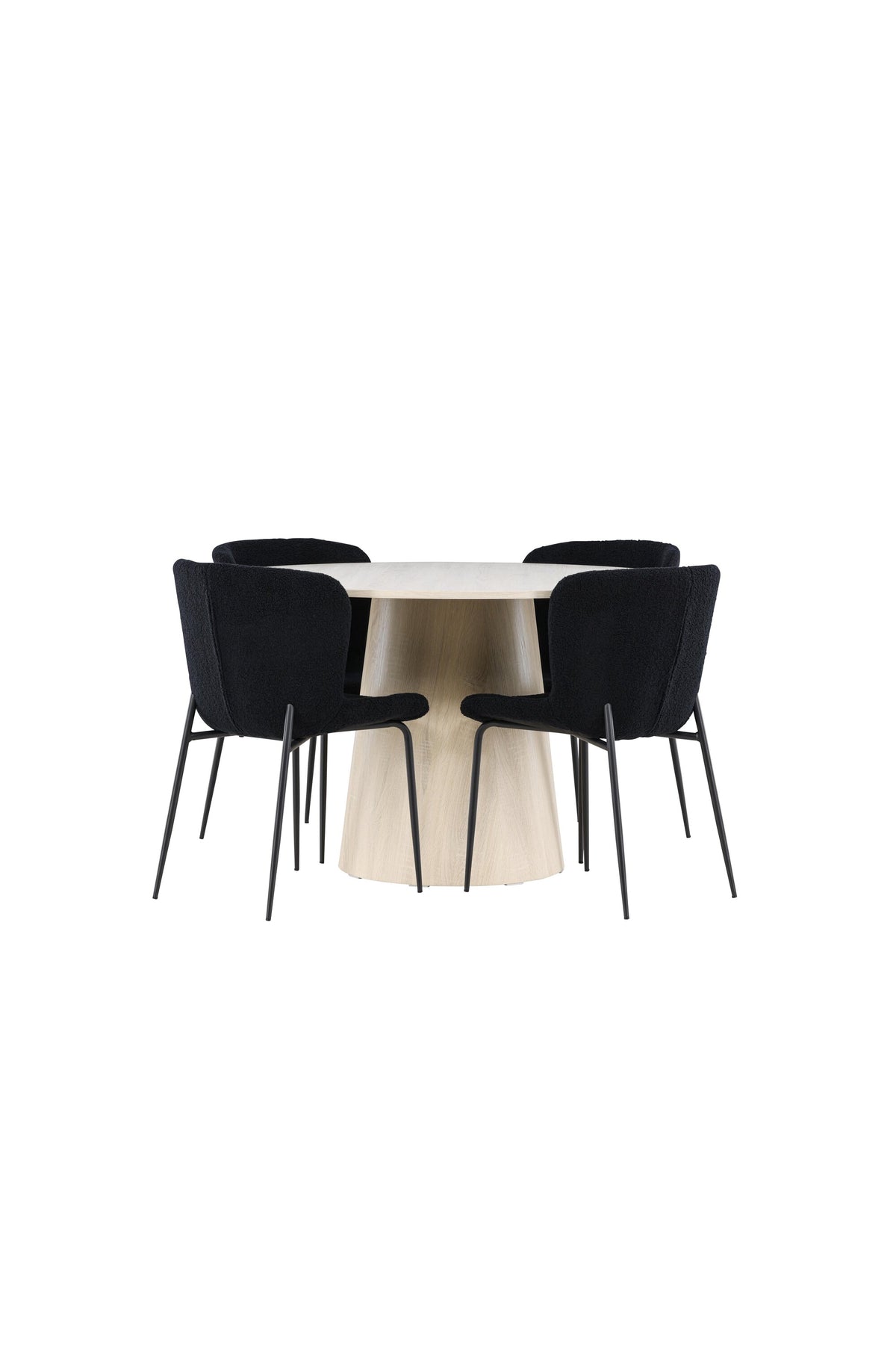 Lanzo Matbord med Modesto Stolarna – MDF