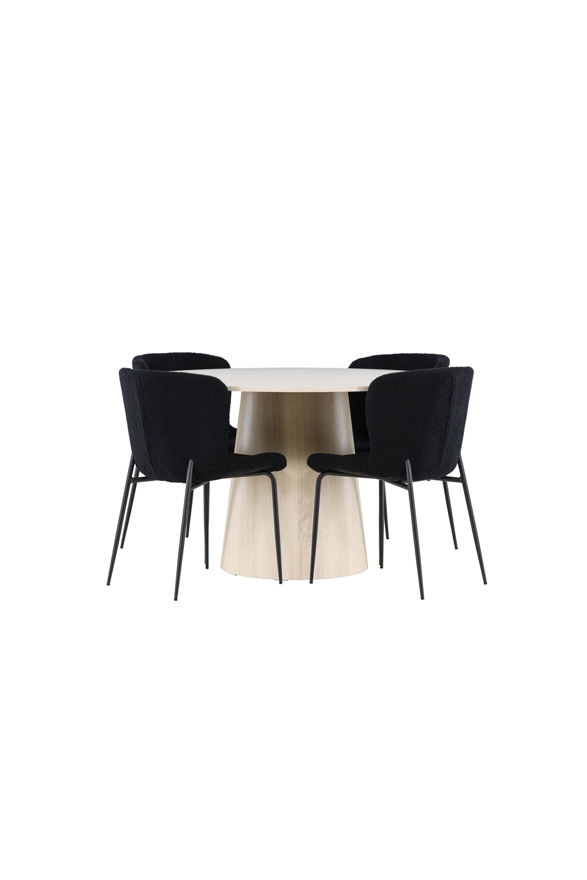 Lanzo Matbord med Modesto Stolarna – MDF