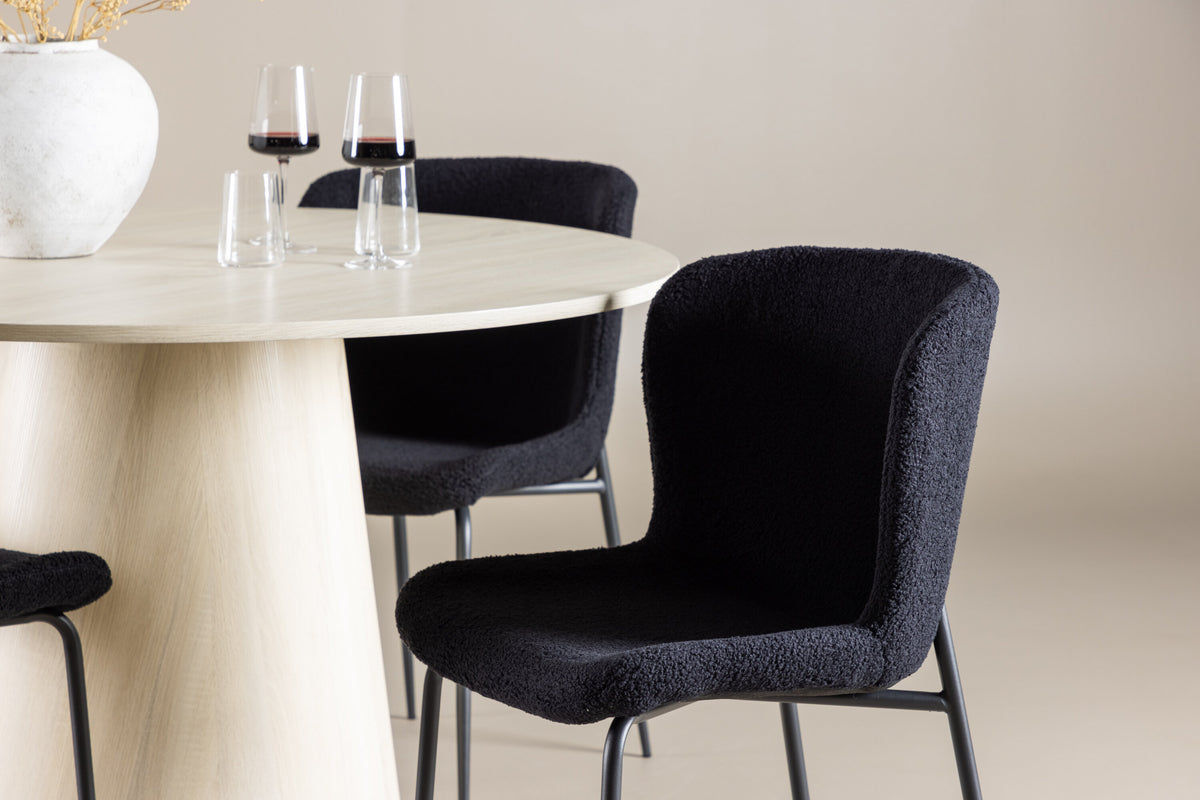 Lanzo Matbord med Modesto Stolarna – MDF