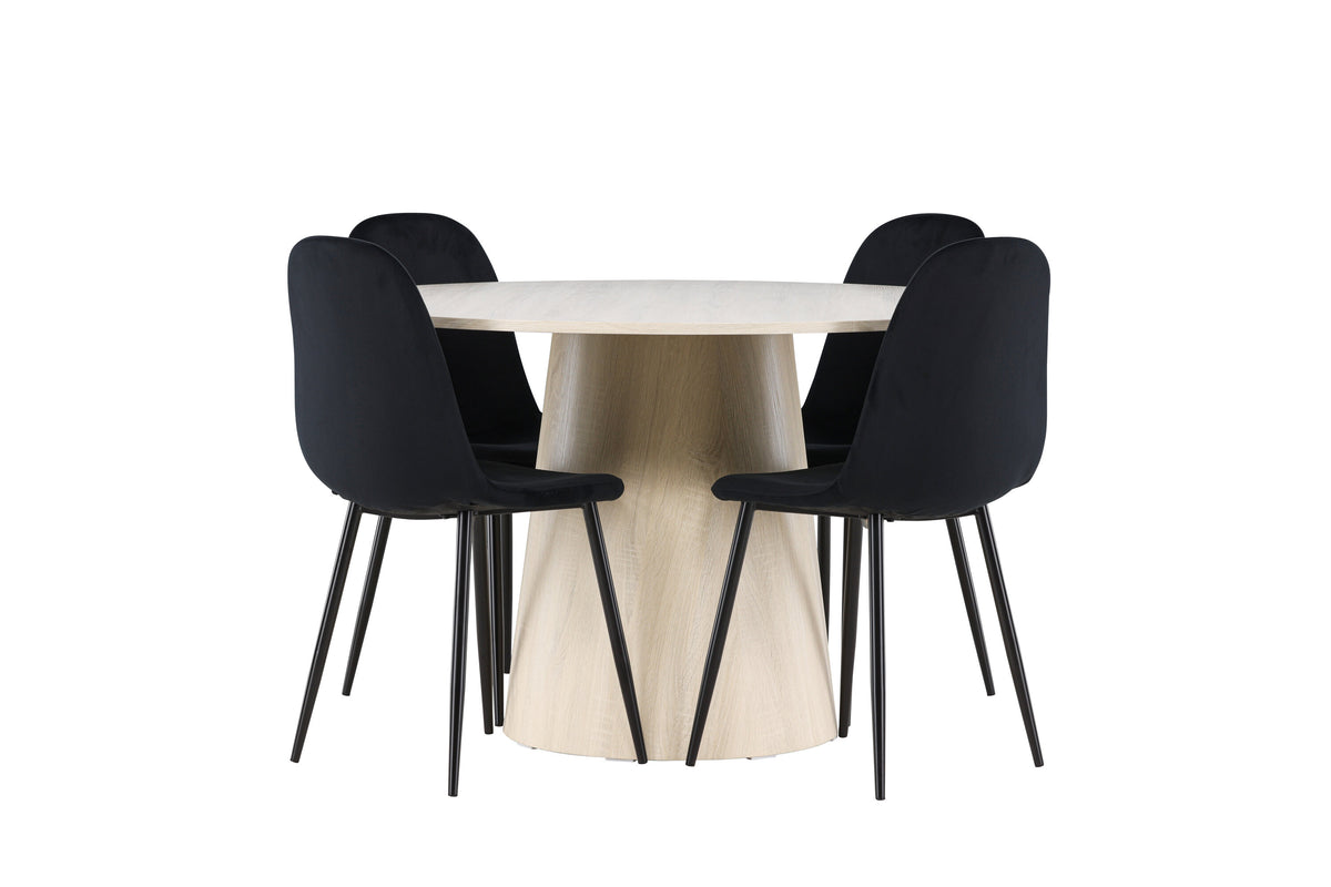 Lanzo Matbord med Polar Stolarna – MDF