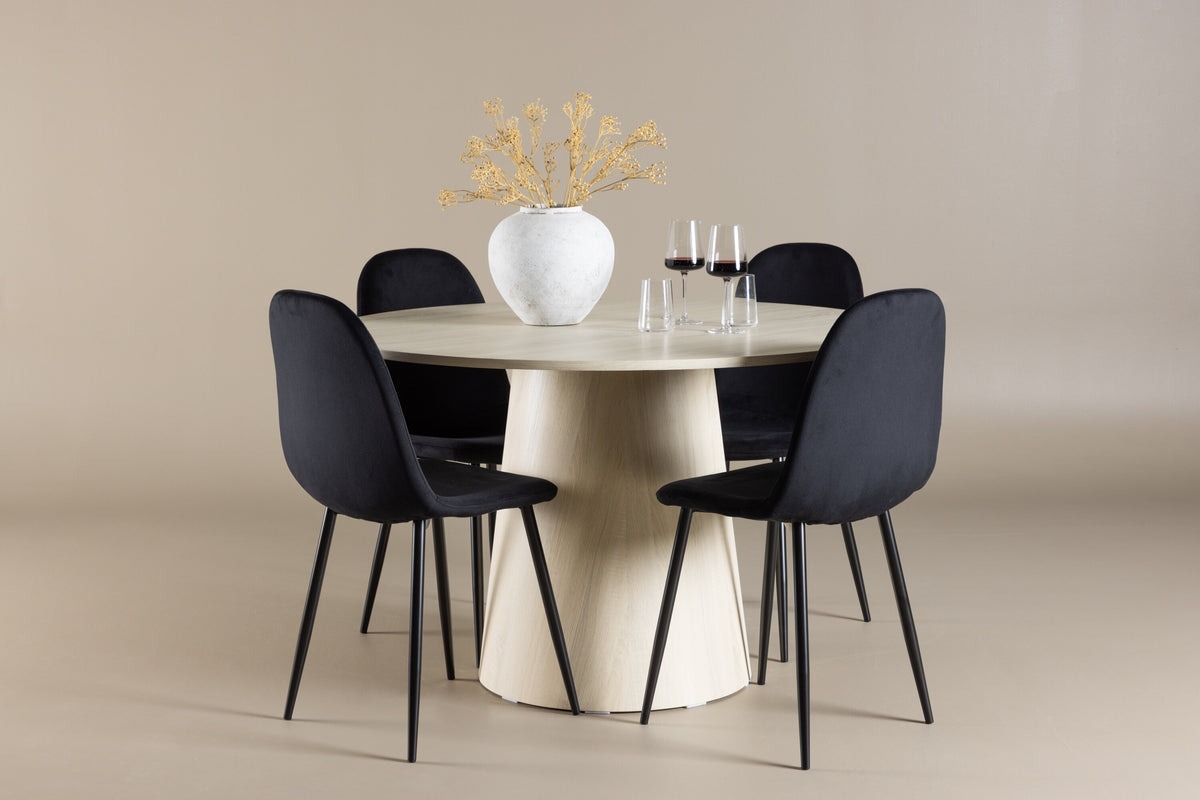 Lanzo Matbord med Polar Stolarna – MDF