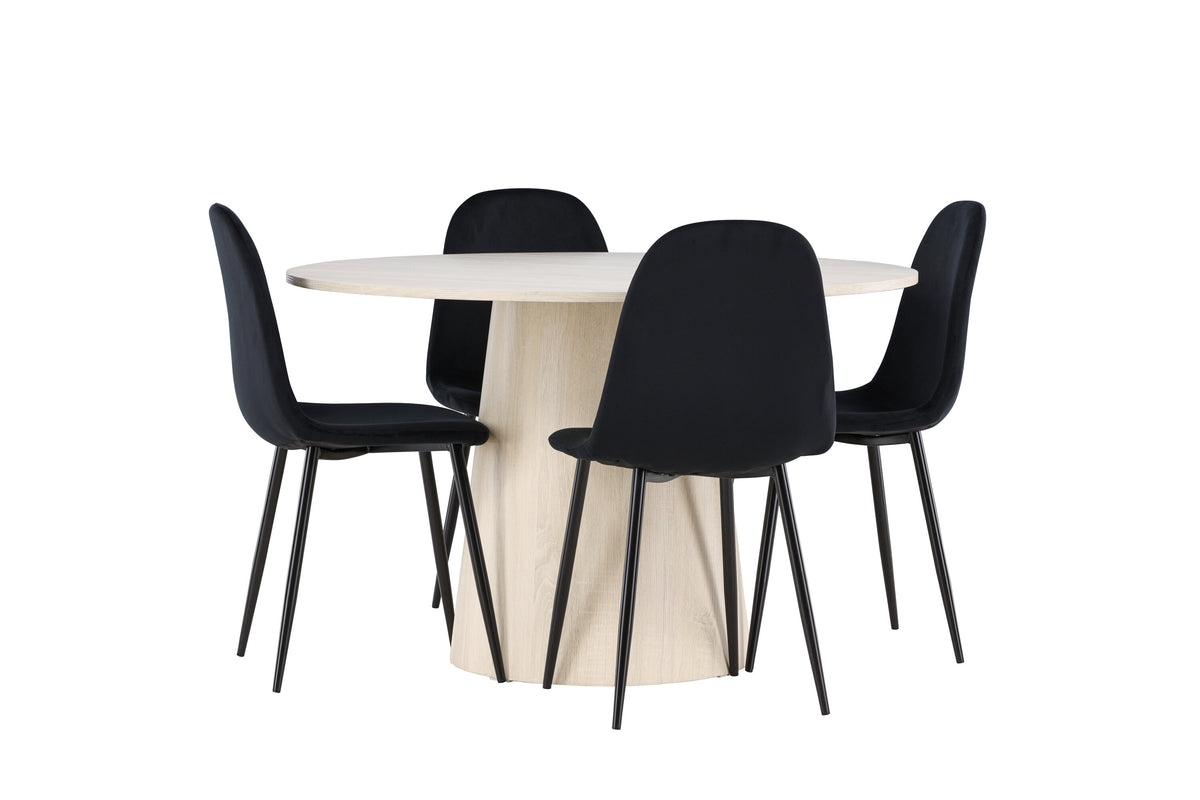Lanzo Matbord med Polar Stolarna – MDF