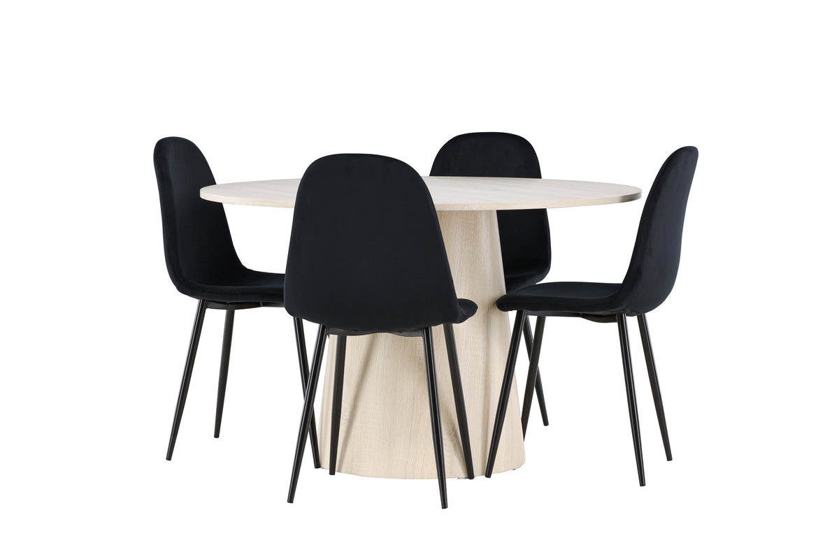 Lanzo Matbord med Polar Stolarna – MDF