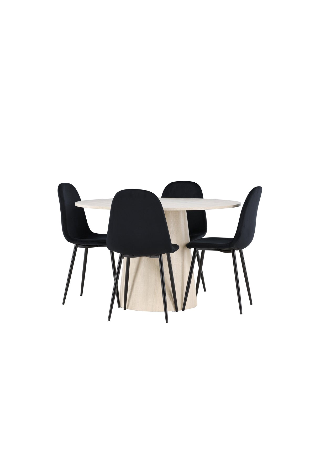 Lanzo Matbord med Polar Stolarna – MDF