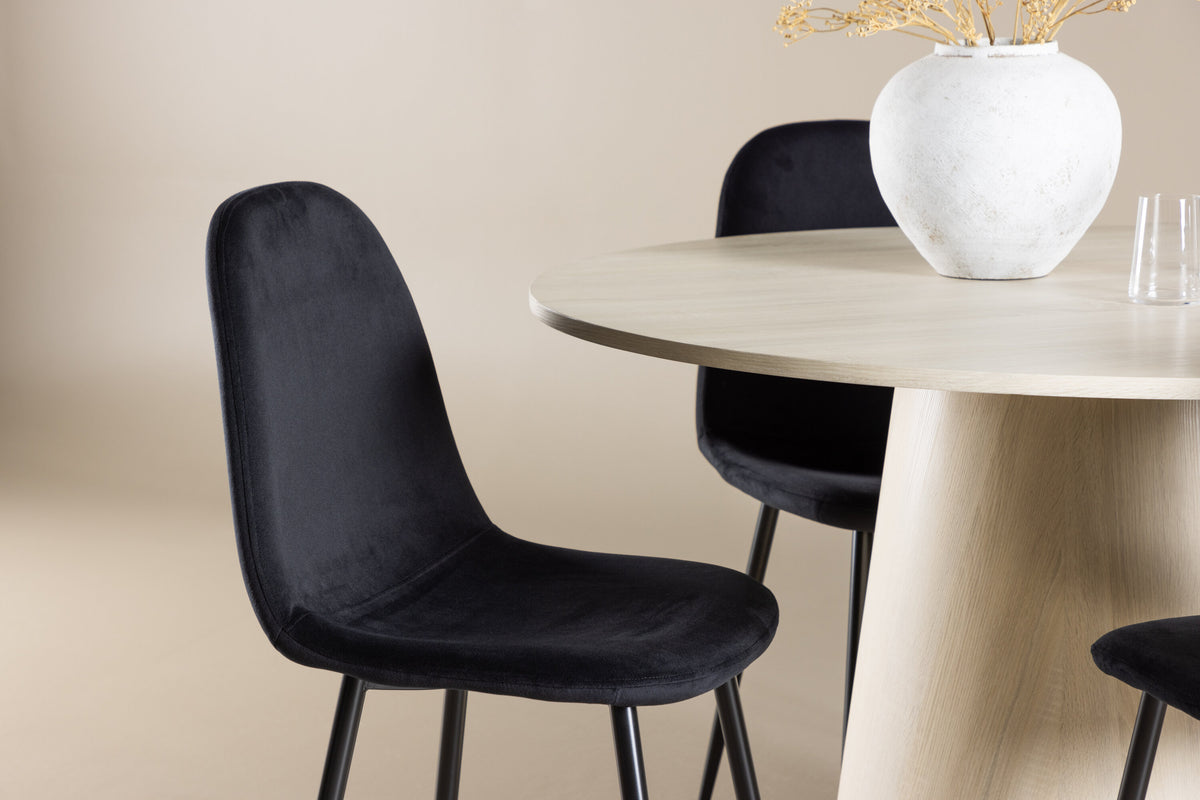 Lanzo Matbord med Polar Stolarna – MDF