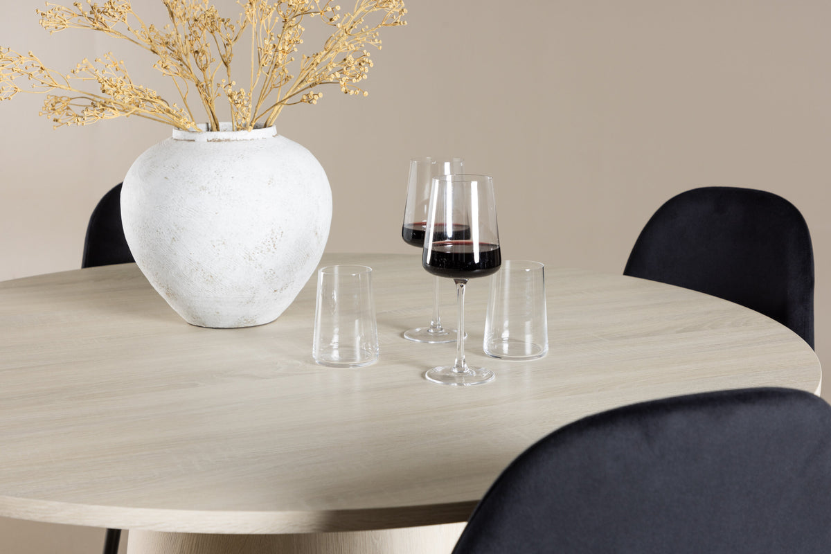 Lanzo Matbord med Polar Stolarna – MDF