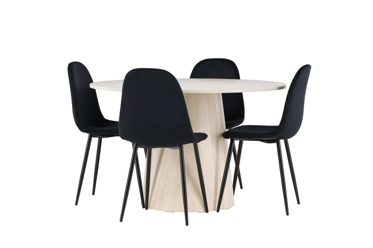 Lanzo Matbord med Polar Stolarna – MDF