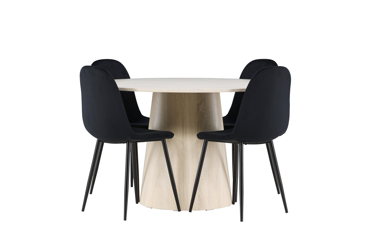Lanzo Matbord med Polar Stolarna – MDF
