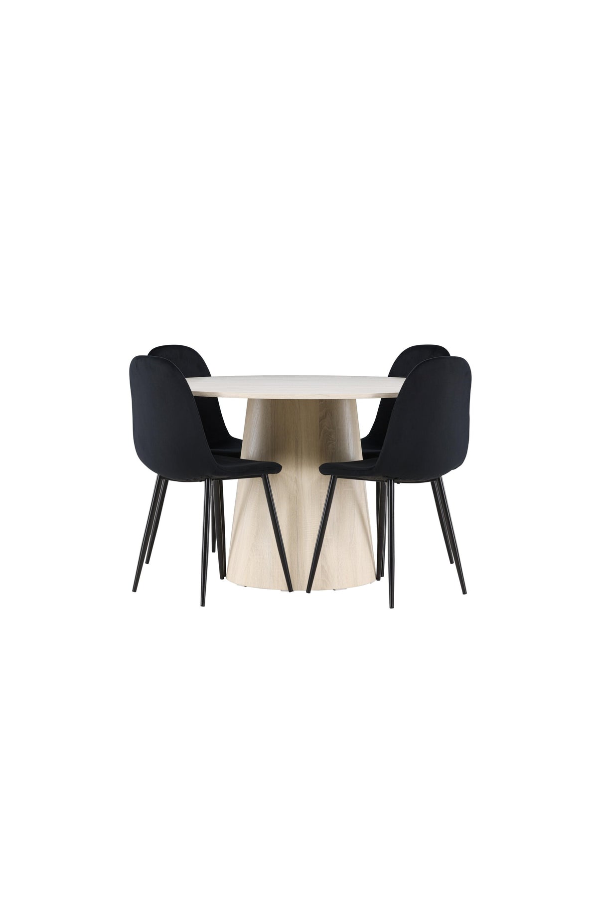 Lanzo Matbord med Polar Stolarna – MDF