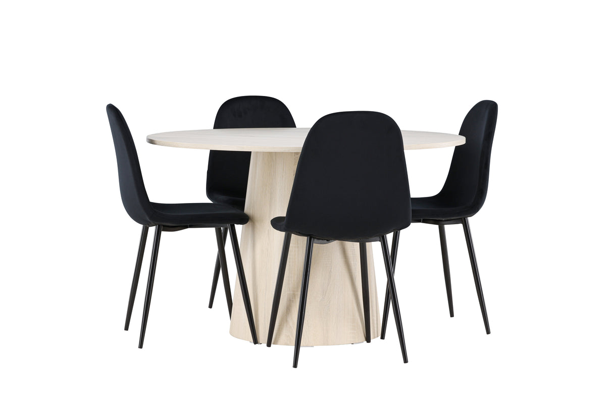 Lanzo Matbord med Polar Stolarna – MDF