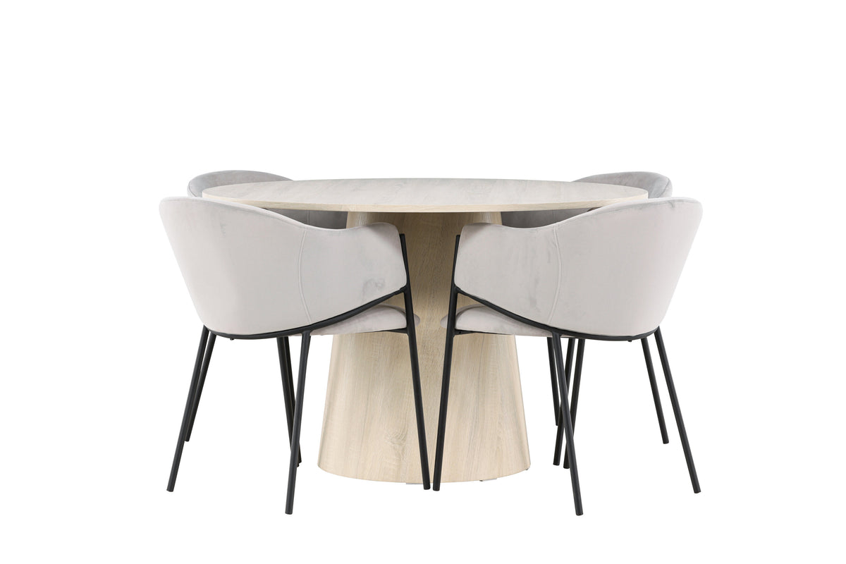 Lanzo Matbord med Evelina Stolarna – MDF
