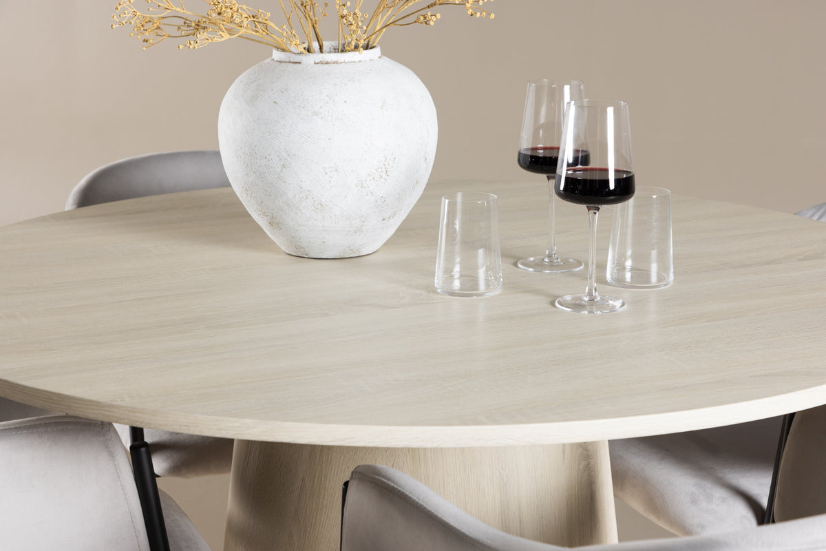 Lanzo Matbord med Evelina Stolarna – MDF