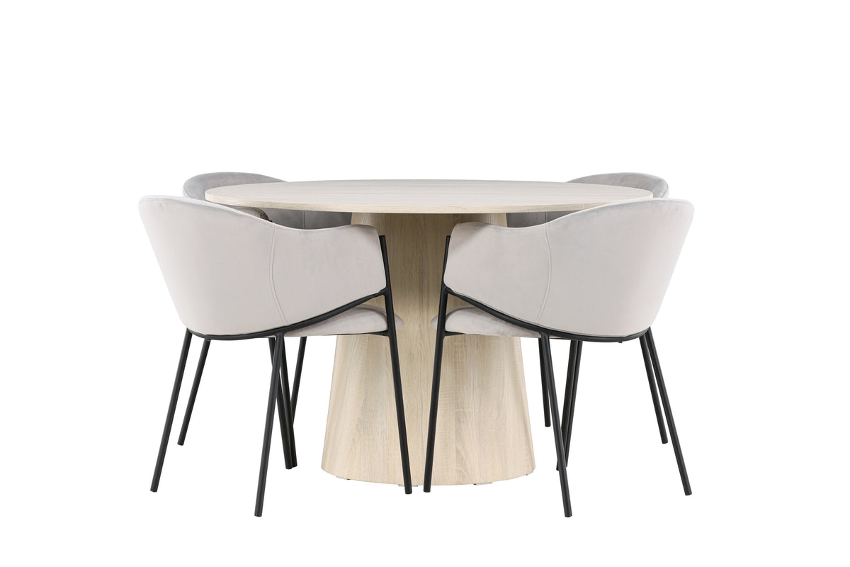Lanzo Matbord med Evelina Stolarna – MDF