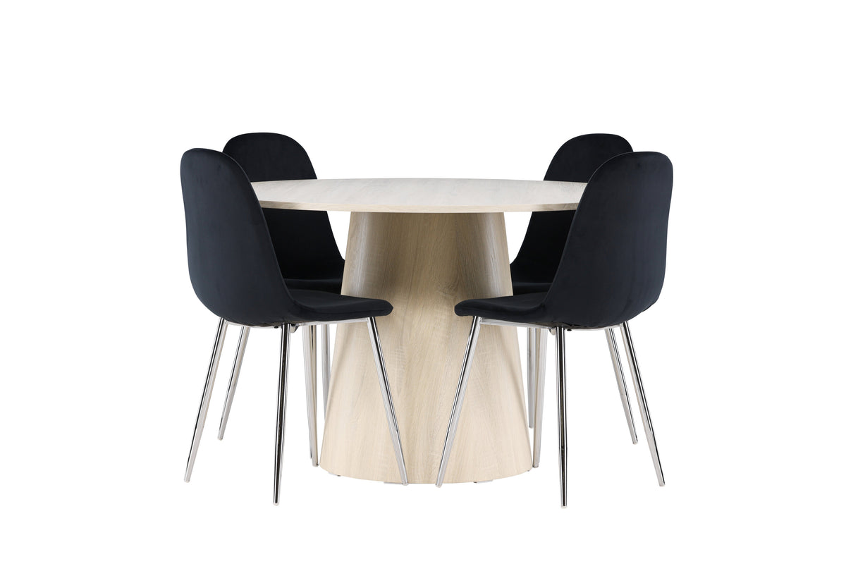 Lanzo Matbord med Polar Stolarna – MDF