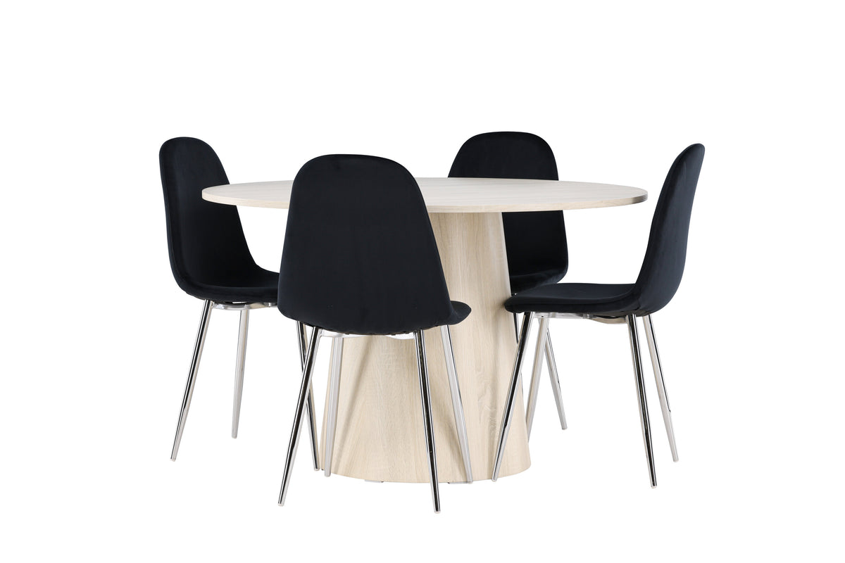 Lanzo Matbord med Polar Stolarna – MDF