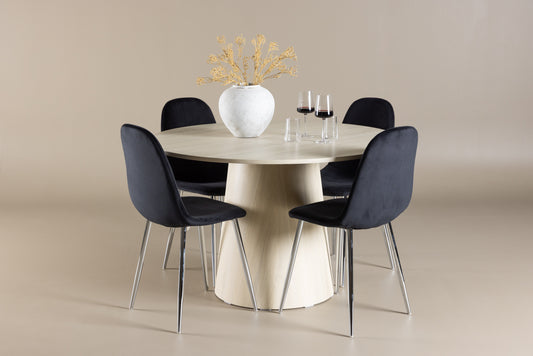 Lanzo Matbord med Polar Stolarna – MDF