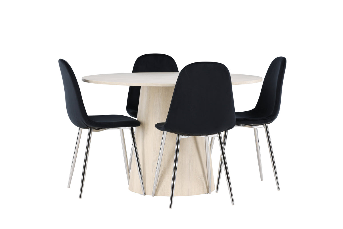 Lanzo Matbord med Polar Stolarna – MDF
