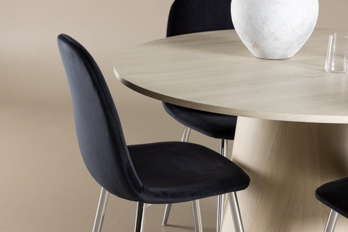 Lanzo Matbord med Polar Stolarna – MDF