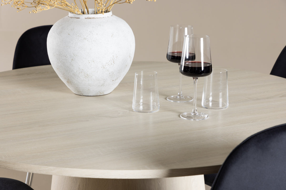 Lanzo Matbord med Polar Stolarna – MDF