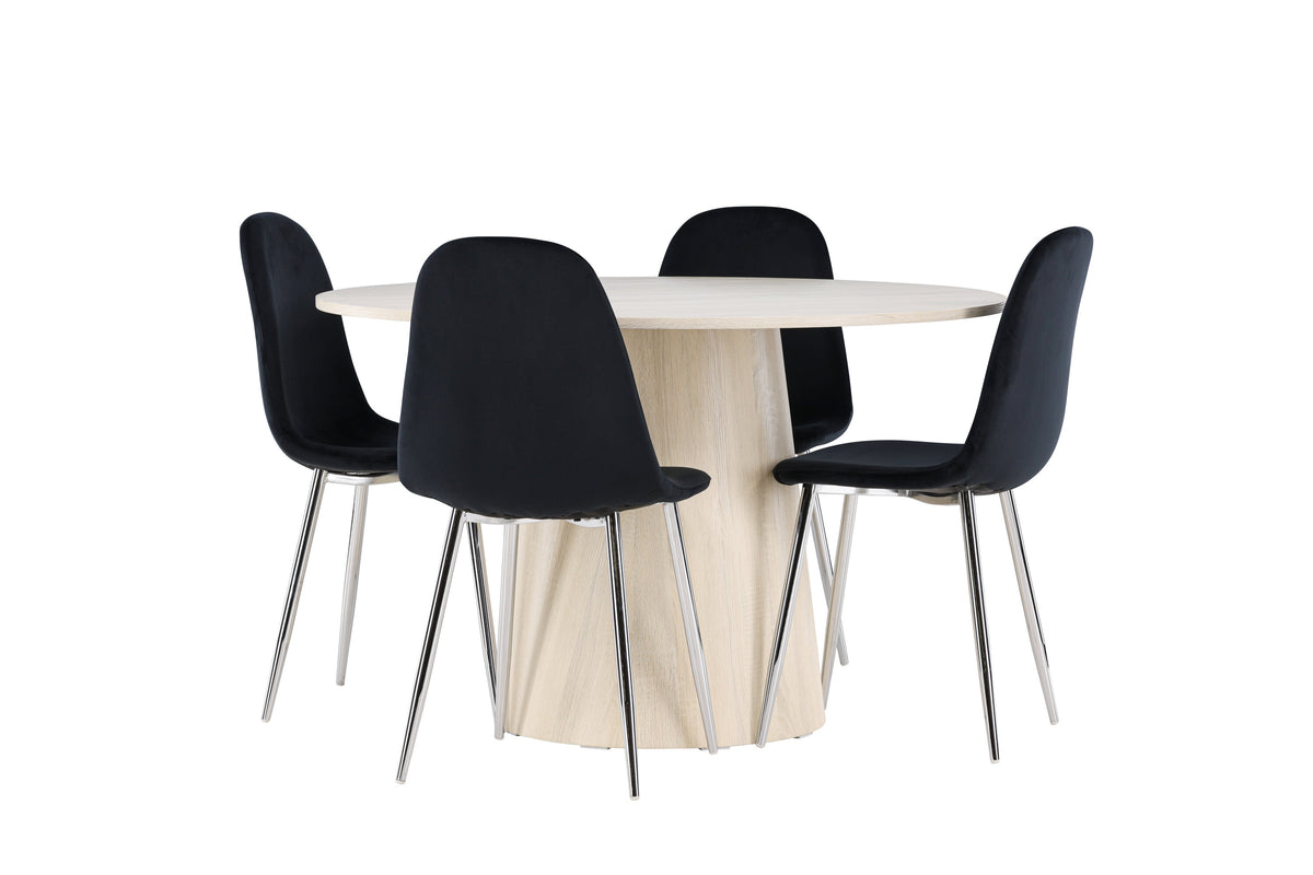 Lanzo Matbord med Polar Stolarna – MDF