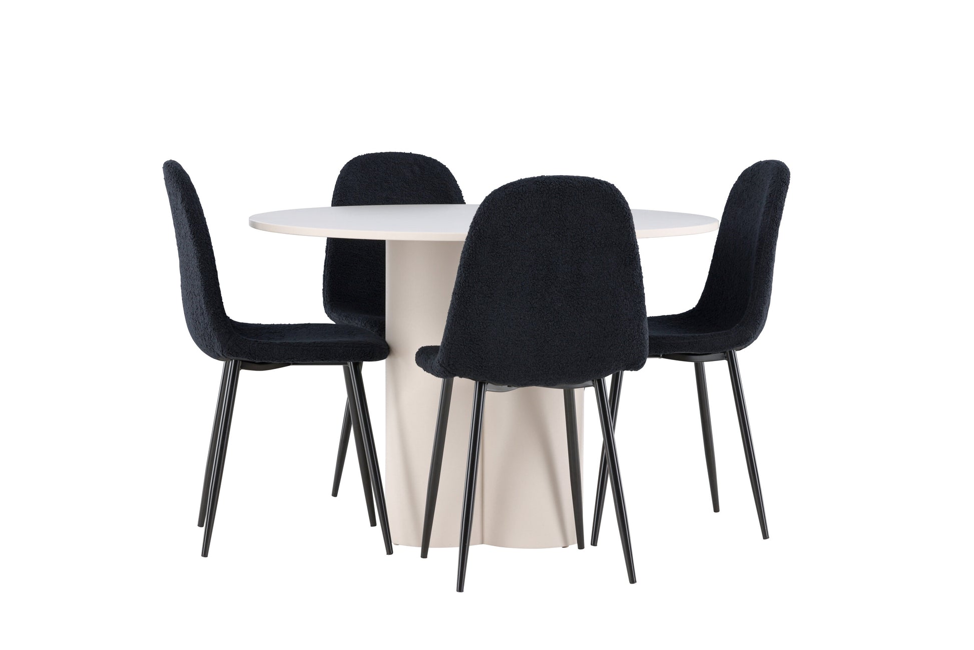 Olivia Matbord med Polar Stolarna – MDF