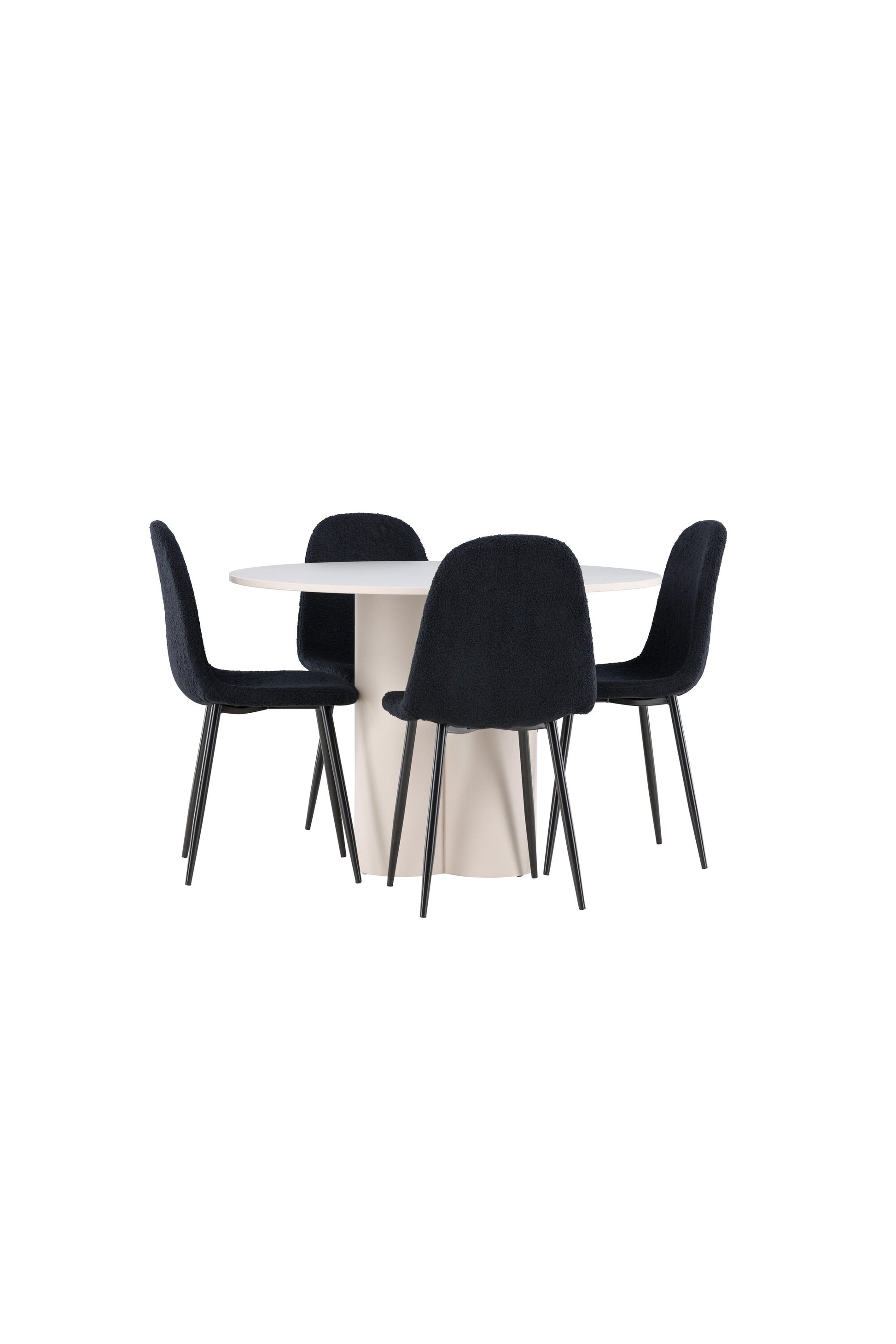 Olivia Matbord med Polar Stolarna – MDF