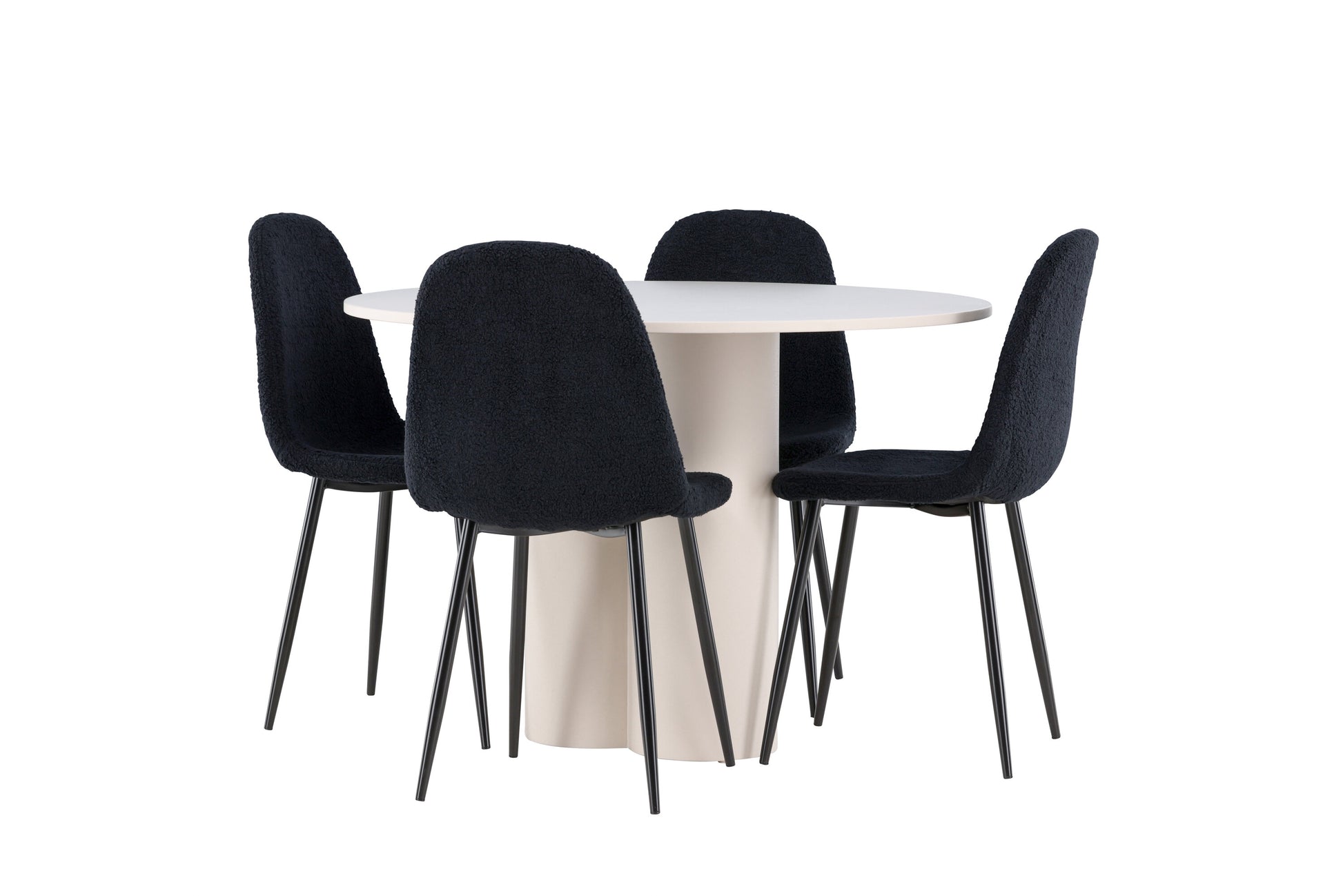 Olivia Matbord med Polar Stolarna – MDF