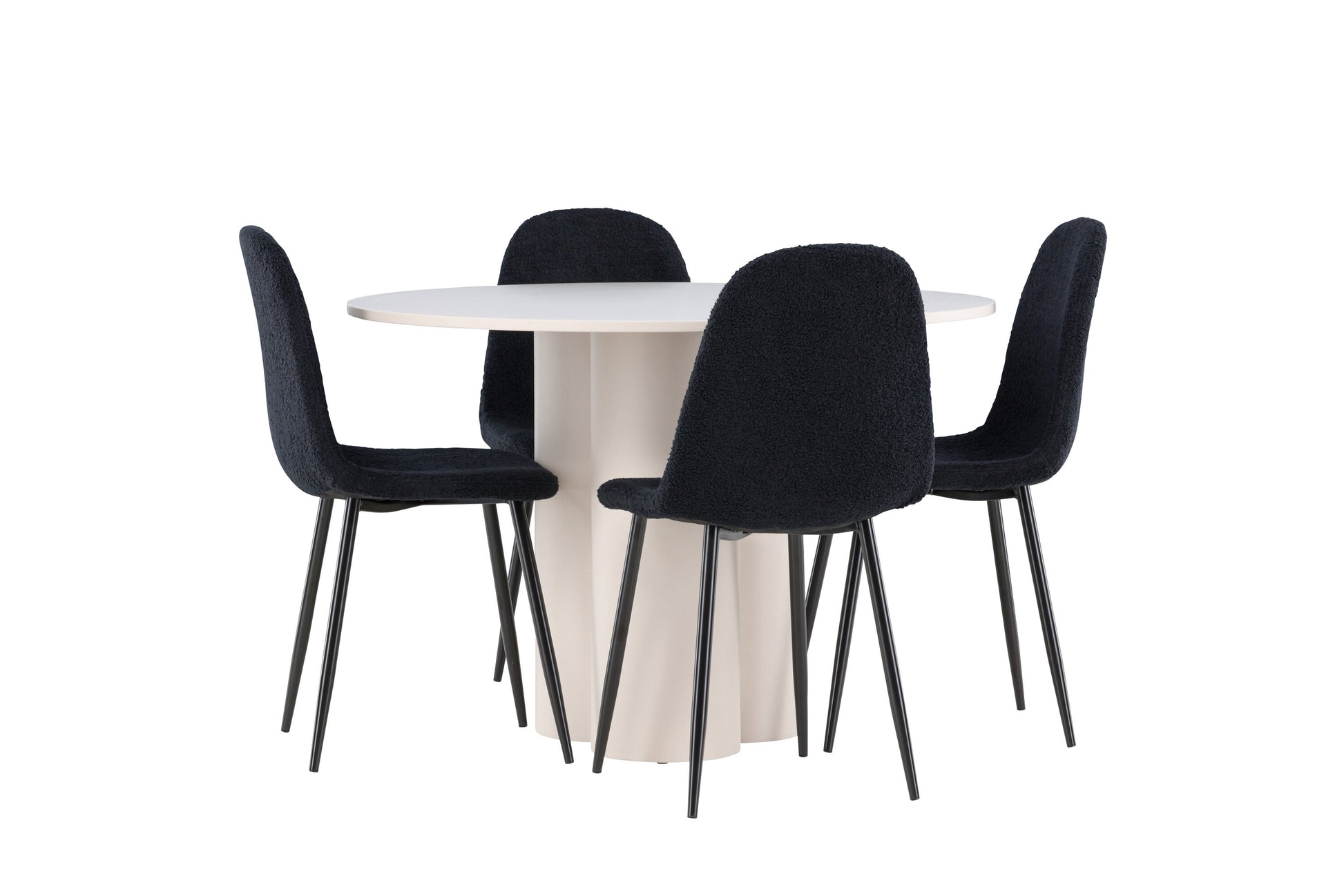 Olivia Matbord med Polar Stolarna – MDF