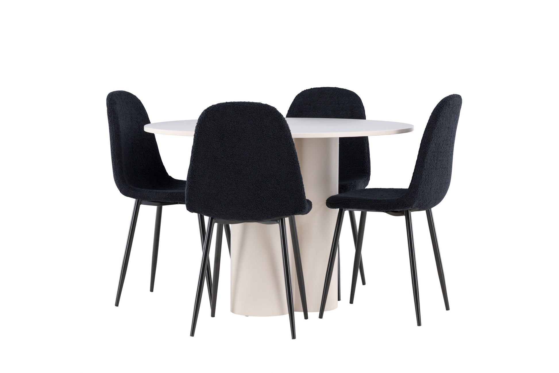 Olivia Matbord med Polar Stolarna – MDF