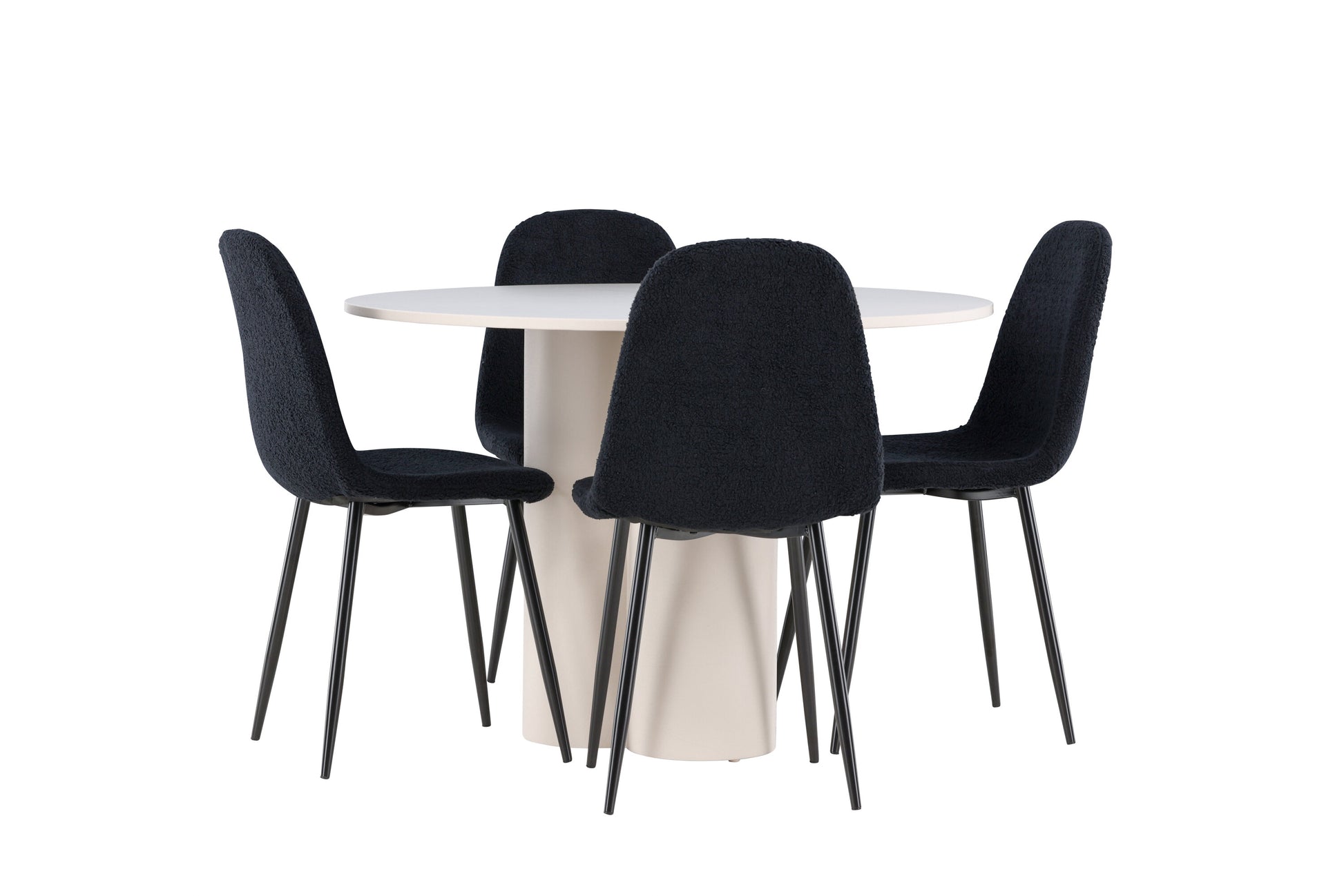 Olivia Matbord med Polar Stolarna – MDF