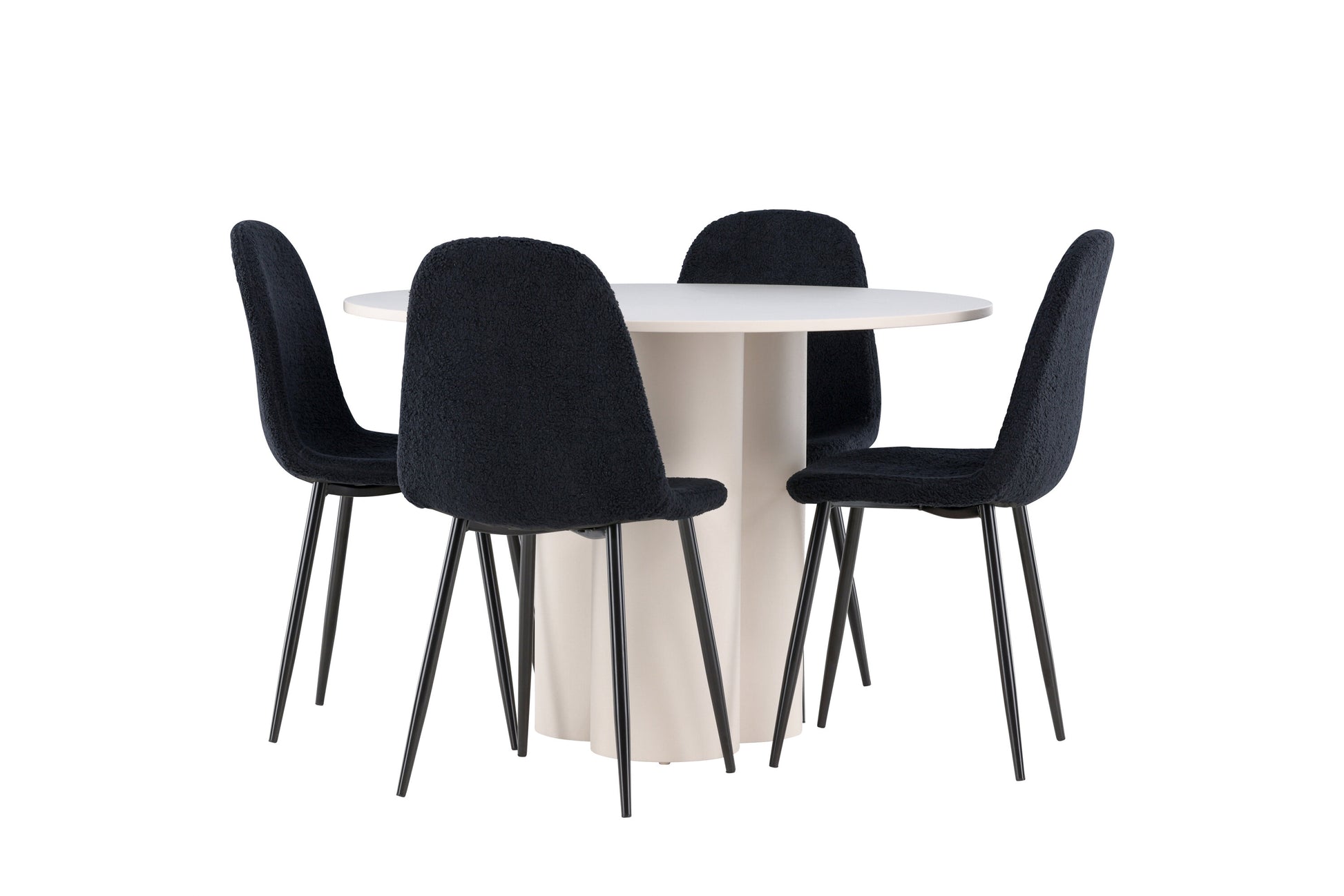 Olivia Matbord med Polar Stolarna – MDF