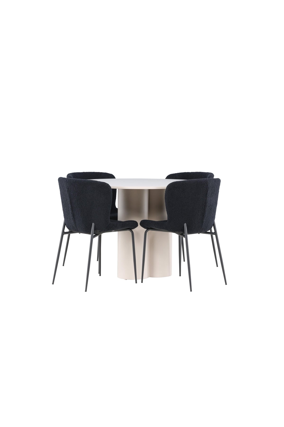 Olivia Matbord med Modesto Stolarna – MDF